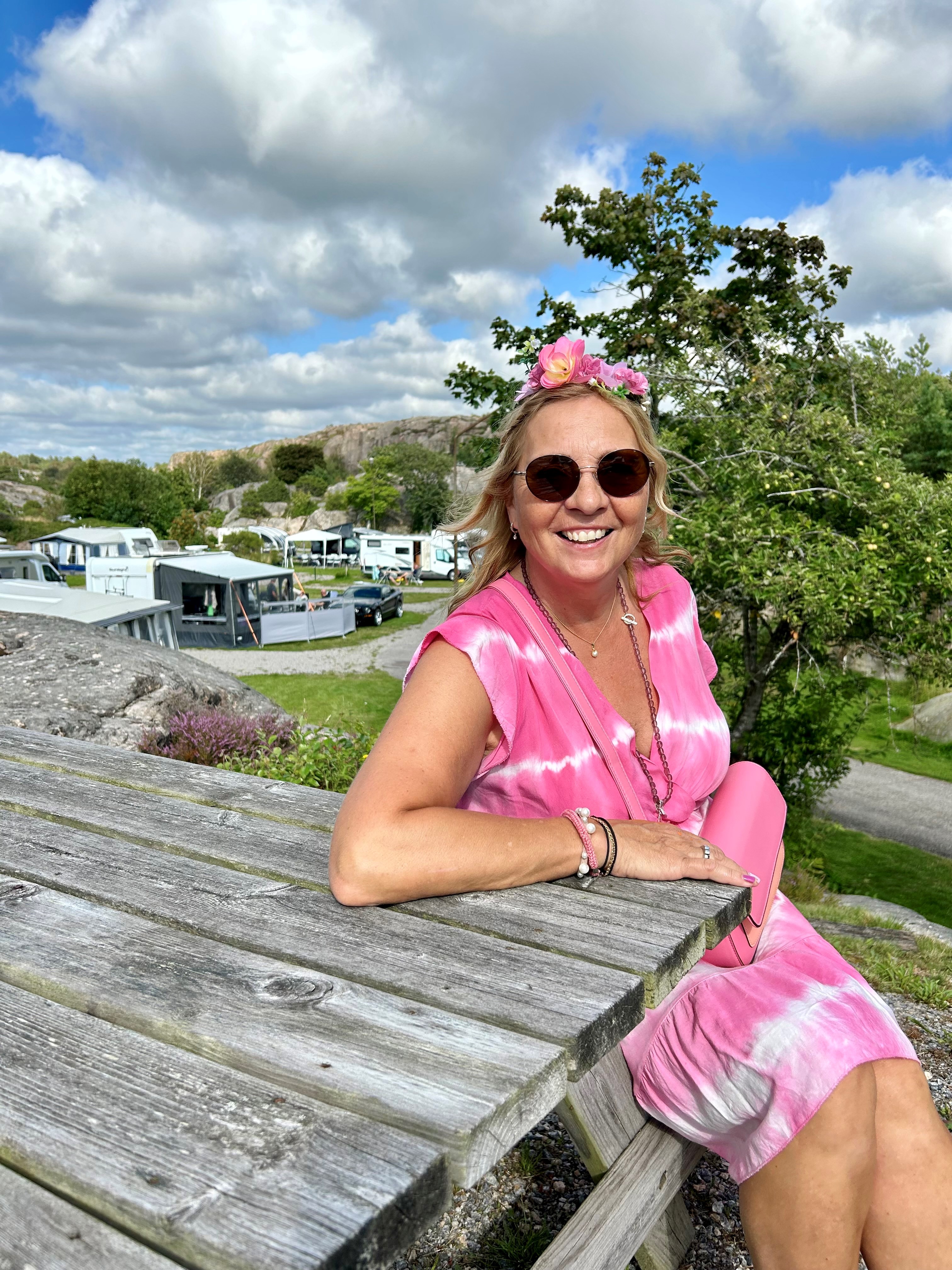 Cornelia Gårdling på Fjällbacka Camping