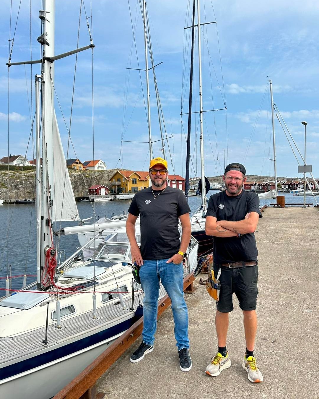 Martin och Johan Plahn på Rössy Kapell Smögen